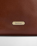 Barbour Cedar Leather Bucket Bag - Brown