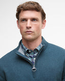 Barbour Kelson Half-Zip Jumper - Mallard Green