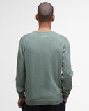 Barbour Men's Pima Cotton Crew Neck Jumper - Thyme