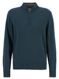 Barbour Kelson Half-Zip Jumper - Mallard Green