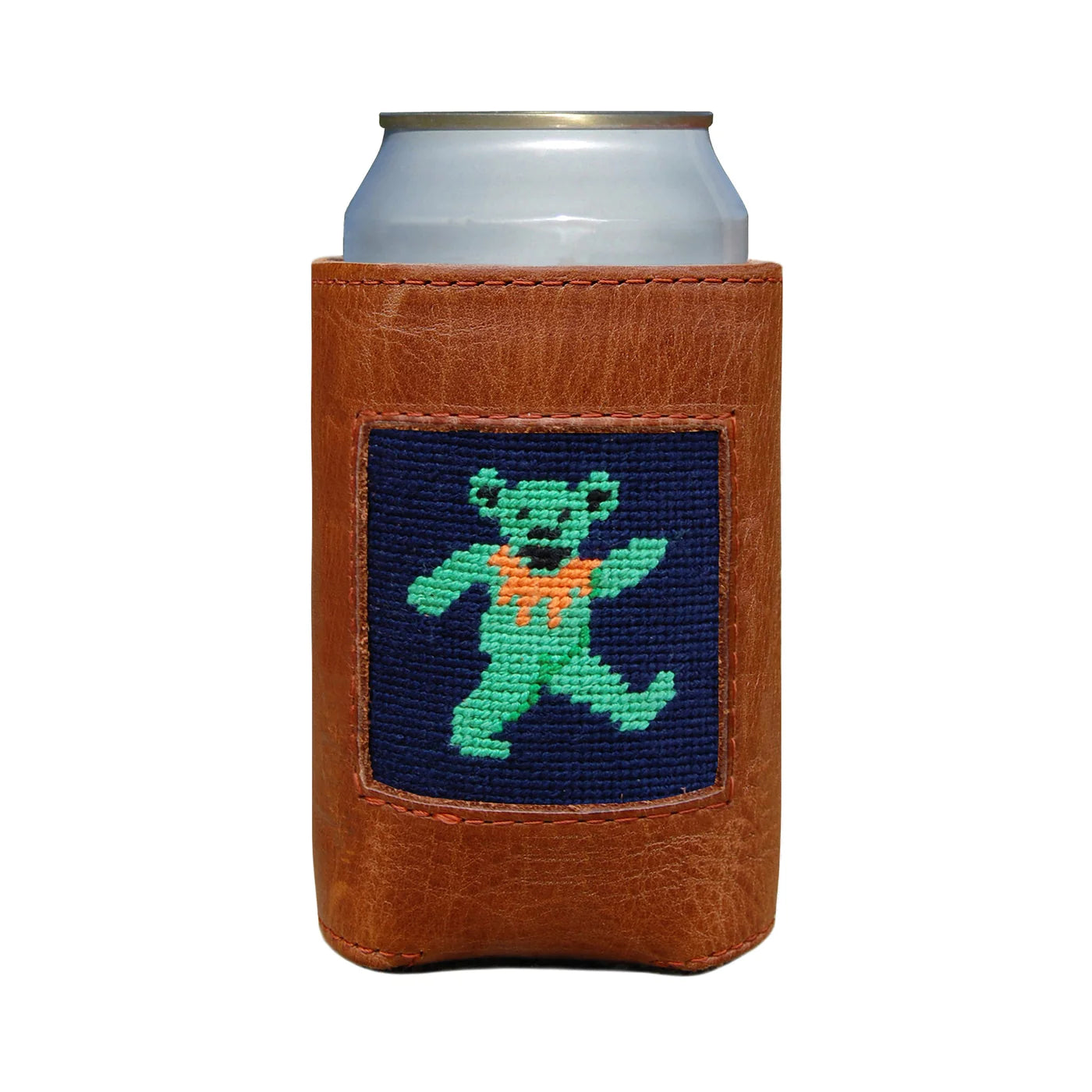 Smathers & Branson Dancing Bear Can Cooler - Dark Navy