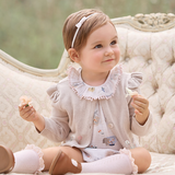 Elegant Baby Tea Party Organic Muslin Bubble
