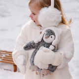 Elegant Baby Arctic Penguin Plush Toy