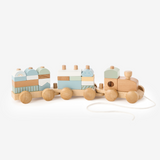 Elegant Baby Wooden Push Toy Train