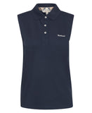 Barbour Women's Bowford Sleeveless Polo Shirt - Classic Navy