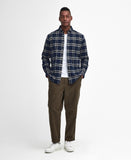 Barbour Men's Bromley Tailored Long Sleeved Shirt - Classic Navy