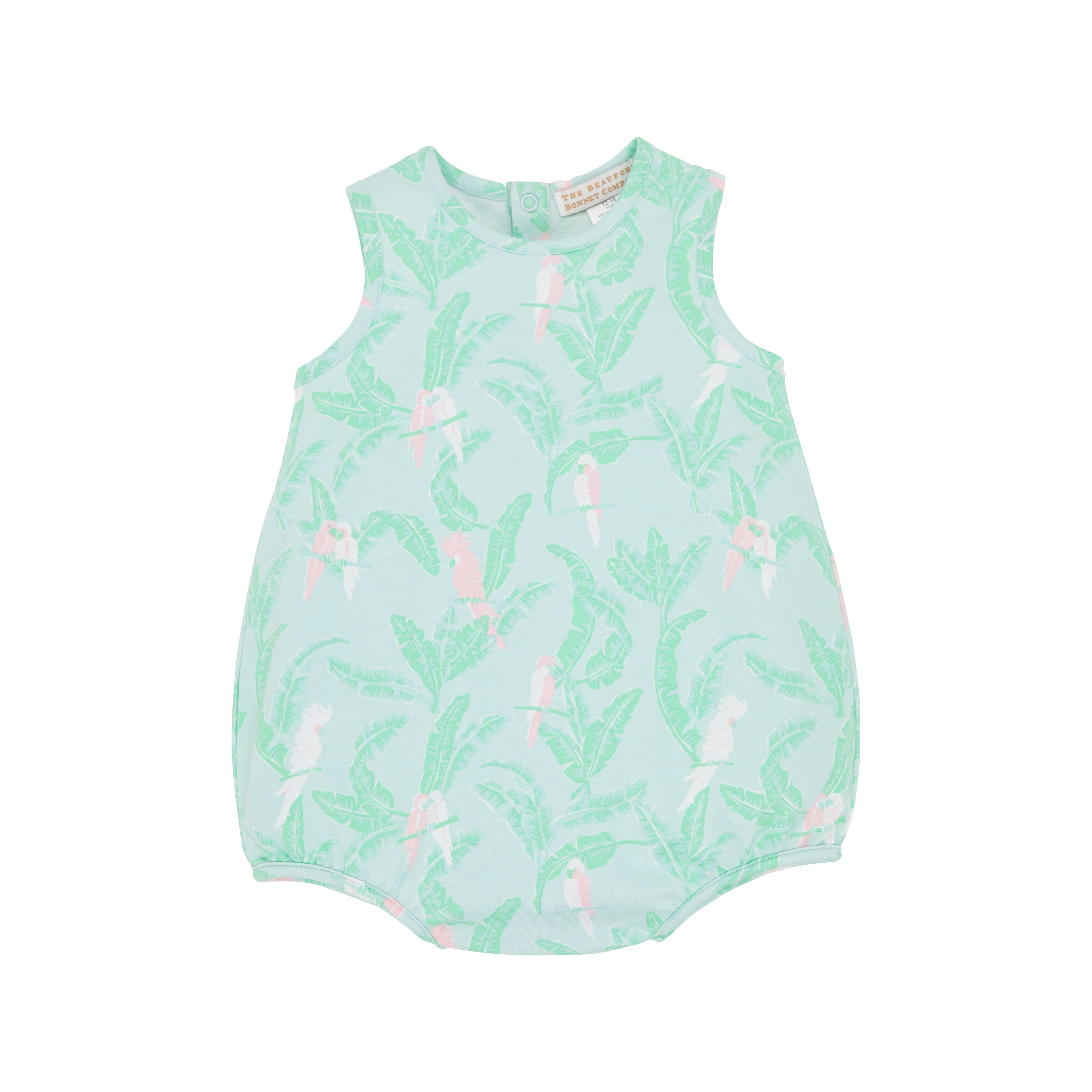The Beaufort Bonnet Company Infant's Patton Play Bubble - Parrot Island Palms