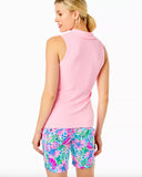 Lilly Pulitzer Women's Imara Polo UPF 50+ - Pink Blossom