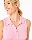 Lilly Pulitzer Women's Imara Polo UPF 50+ - Pink Blossom