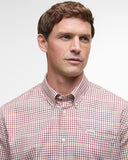 Barbour Henderson Thermo Weave Shirt - Fired Brick