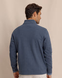 Southern Tide Men's Adler Lane Quarter Zip - Dress Blue