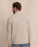 Southern Tide Men's Adler Lane Quarter Zip - Sandstone Khaki