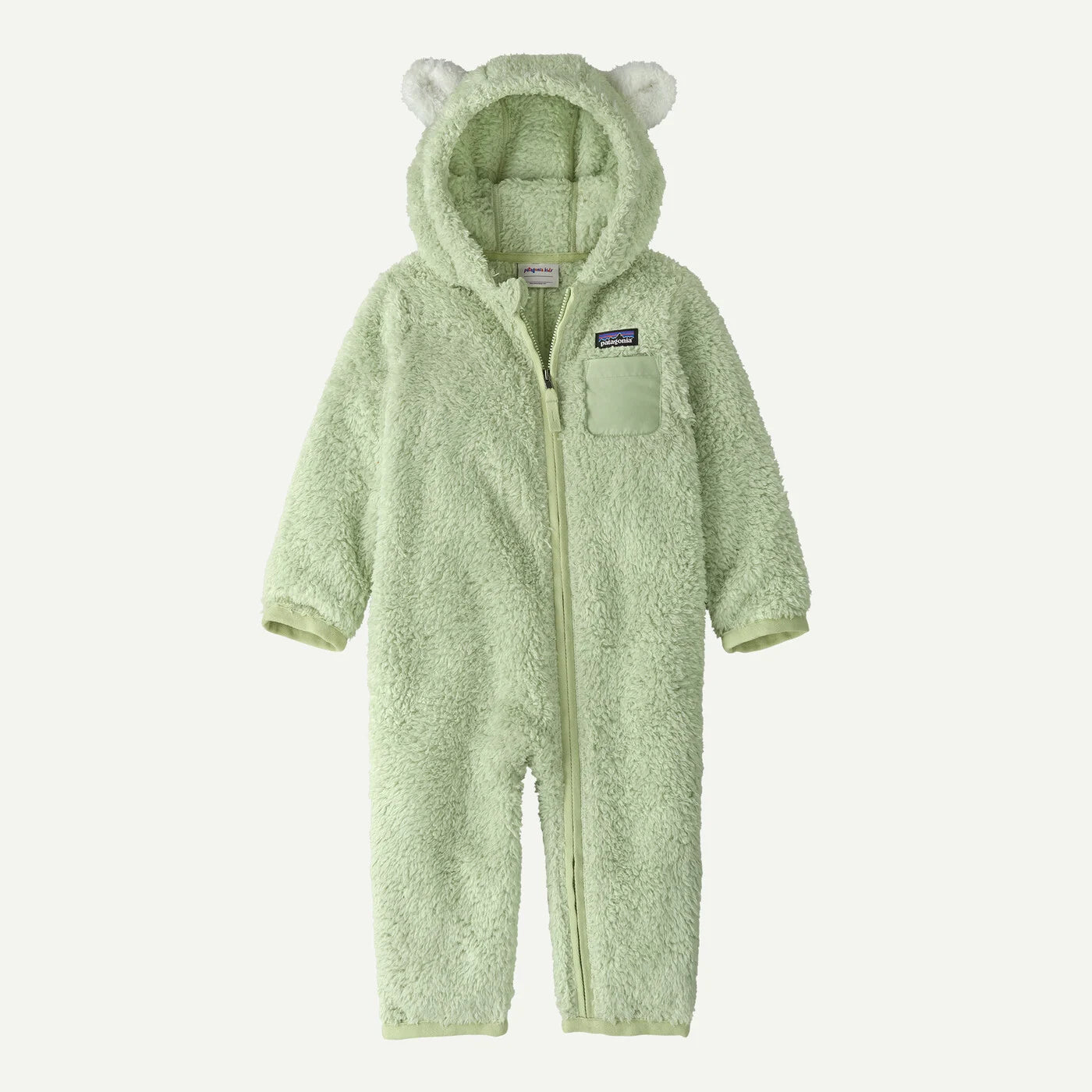 Patagonia Baby Furry Friends Fleece Bunting - Lichen Green