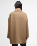 Barbour Women's Clementine Wool Scarf Coat - Camel