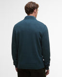 Barbour Kelson Half-Zip Jumper - Mallard Green