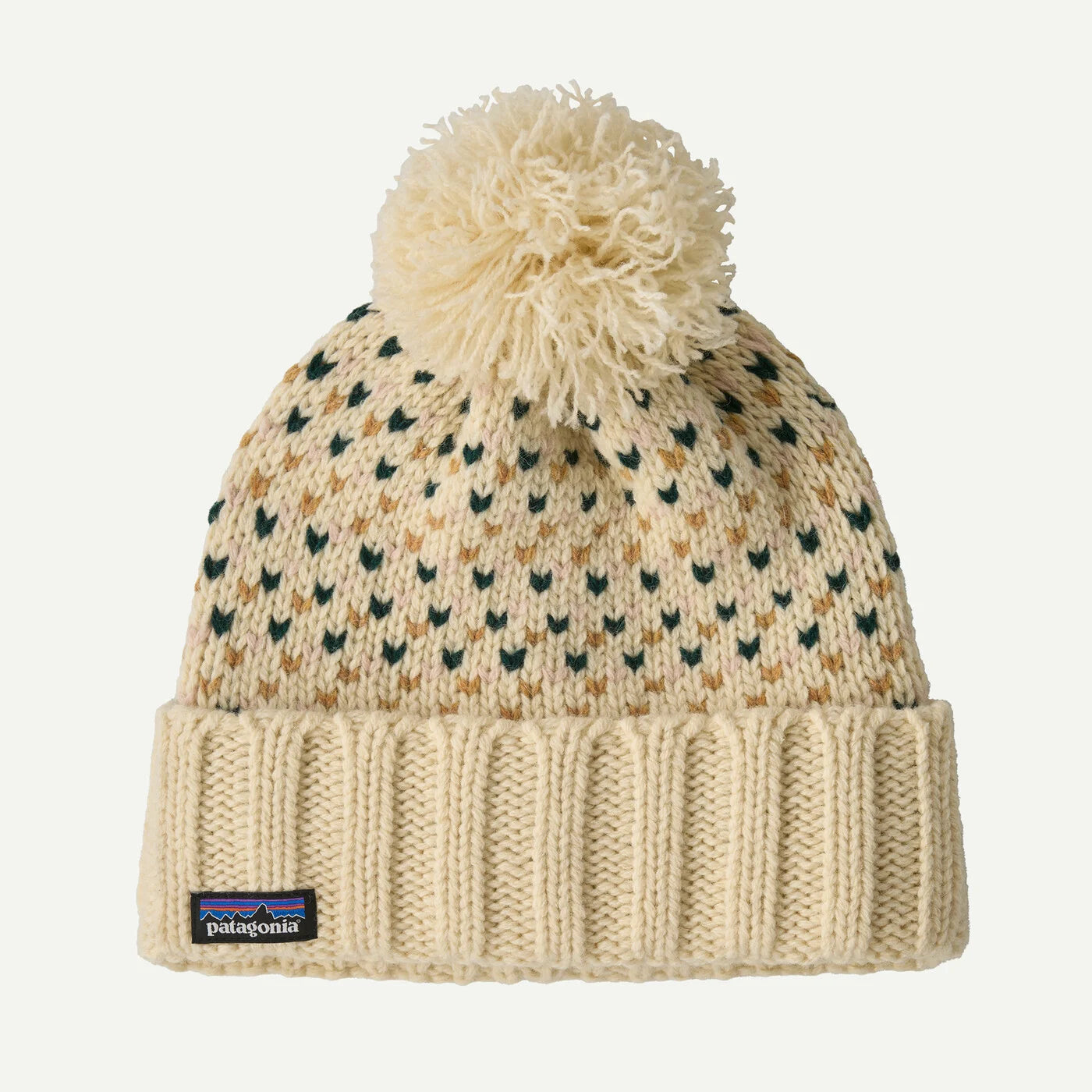 Patagonia Snowbelle Winter Beanie - Confetti: Natural