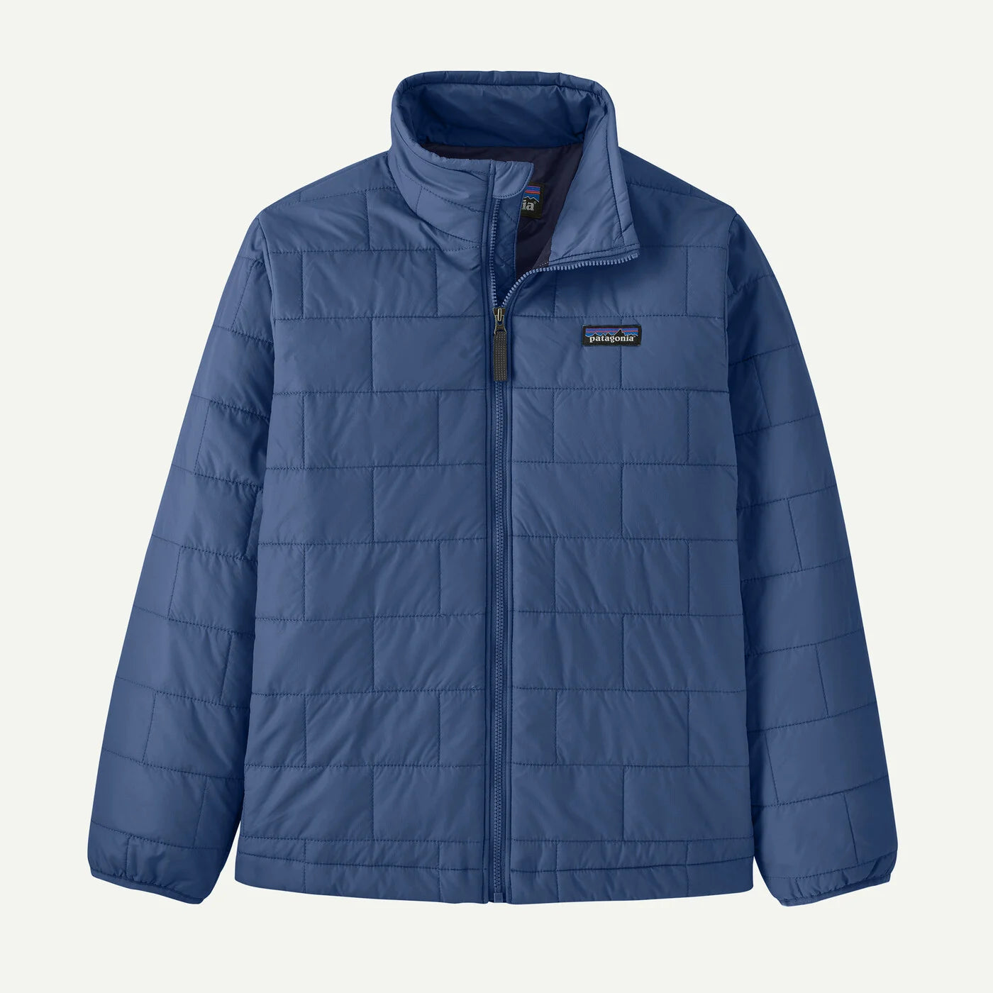 Patagonia Kids' Nano Puff® Brick Quilt Jacket - Clement Blue