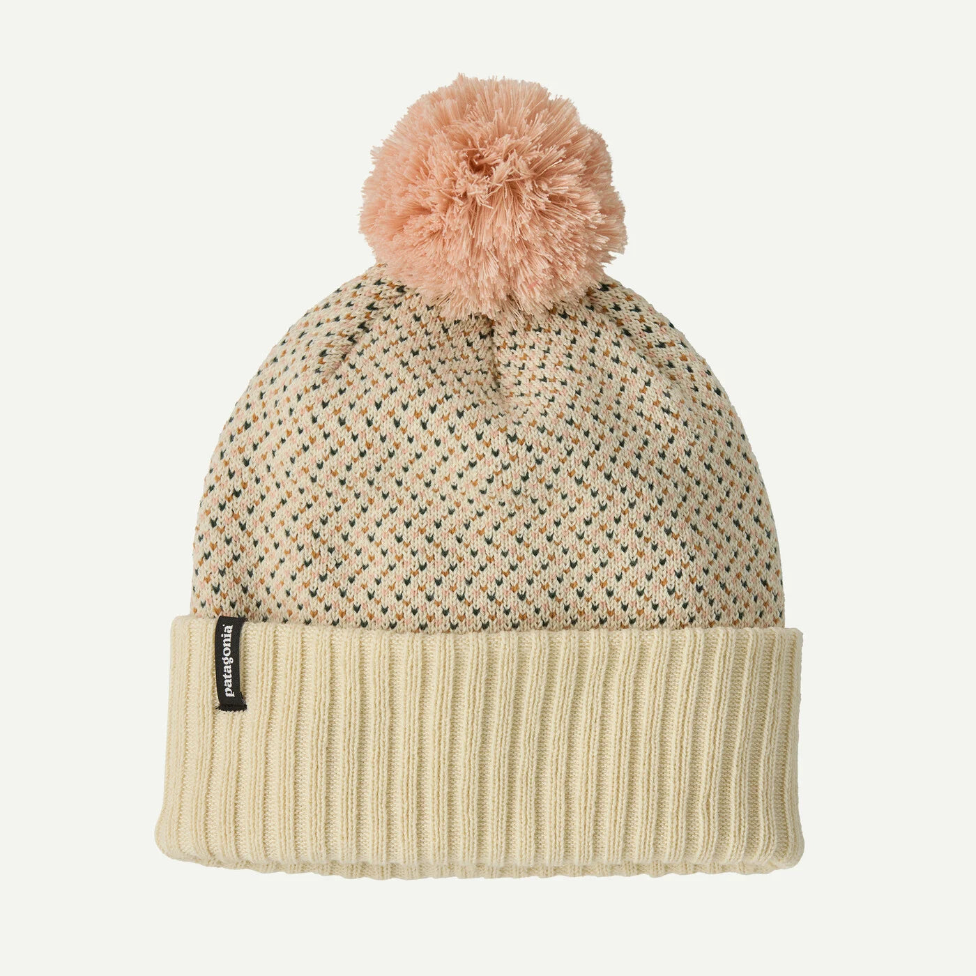 Patagonia Kids' Powder Town Beanie - Confetti: Natural