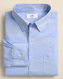 Southern Tide Men's Crofton Plaid Charleston Sport Shirt - Ocean Channel