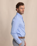 Southern Tide Men's Crofton Plaid Charleston Sport Shirt - Ocean Channel