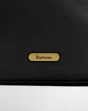 Barbour Cedar Leather Bucket Bag - Black
