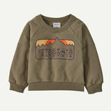 Patagonia Baby Crew Sweatshirt - Dancing Dawn: Wing Grey