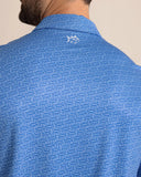 Southern Tide Men's Driver Make It Snappy Polo - Blue Lolite