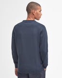 Barbour Men's Pima Cotton Crew Neck Jumper - Classic Navy