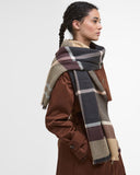 Barbour Blair Tartan Scarf - Gardenia Tartan