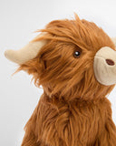 Barbour Highland Cow Dog Toy