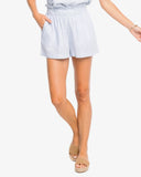 Southern Tide Women's Emmie Skip Stripe Short - Sky Blue