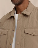 Southern Tide Men's Grafton Quilted Jacket - Petrified Oak