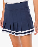 Southern Tide Women's Gwen Pleated Performance Skort - Nautical Navy
