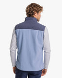 Southern Tide Men's Hucksley Vest - Mountain Spring Blue