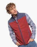 Southern Tide Men's Hucksley Vest - Tuscany Red