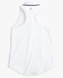 Southern Tide Women's Kristy Performance Tank - Classic White