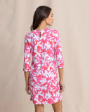 Southern Tide Women's Leira Blossom Bay Printed Dress - Very Berry