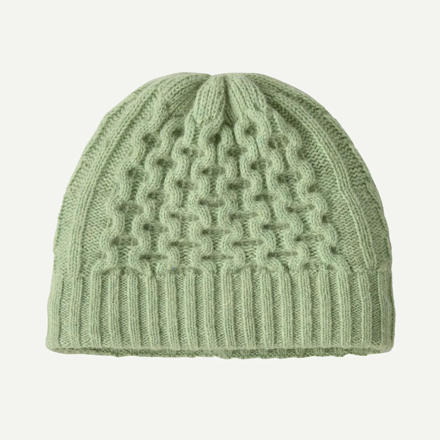 Patagonia Coastal Cable Knit Beanie - Lichen Green