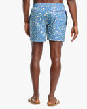 Southern Tide Men's Marg Madness Printed Swim Trunk - Atlantic Blue