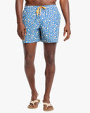 Southern Tide Men's Marg Madness Printed Swim Trunk - Atlantic Blue