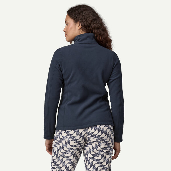 Patagonia Women's Micro-D 1/4 Zip Fleece - New Navy | Krizia Martin