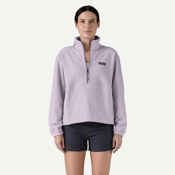 Patagonia Women's Micro D 1/2 Zip Fleece Pullover - Foxglove