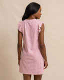Southern Tide Women's Mikala Floral Feeling Printed Sun Farer Dress - Conch Shell