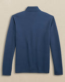 Southern Tide Men's Oak Island Reversible Quarter Zip - Dress Blue
