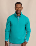 Southern Tide Men's Oak Island Reversible Quarter Zip - Spruce Shade