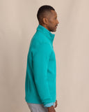Southern Tide Men's Oak Island Reversible Quarter Zip - Spruce Shade