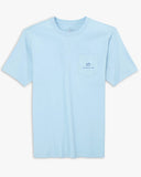 Southern Tide Men's Patriotic Party T-shirt - Clearwater Blue