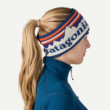 Patagonia Powder Town Ski Headband - Park Stripe: Marlow Brown
