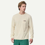 Patagonia Men's Long-Sleeve '73 Skyline Pocket Responsibili-Tee® - Birch White