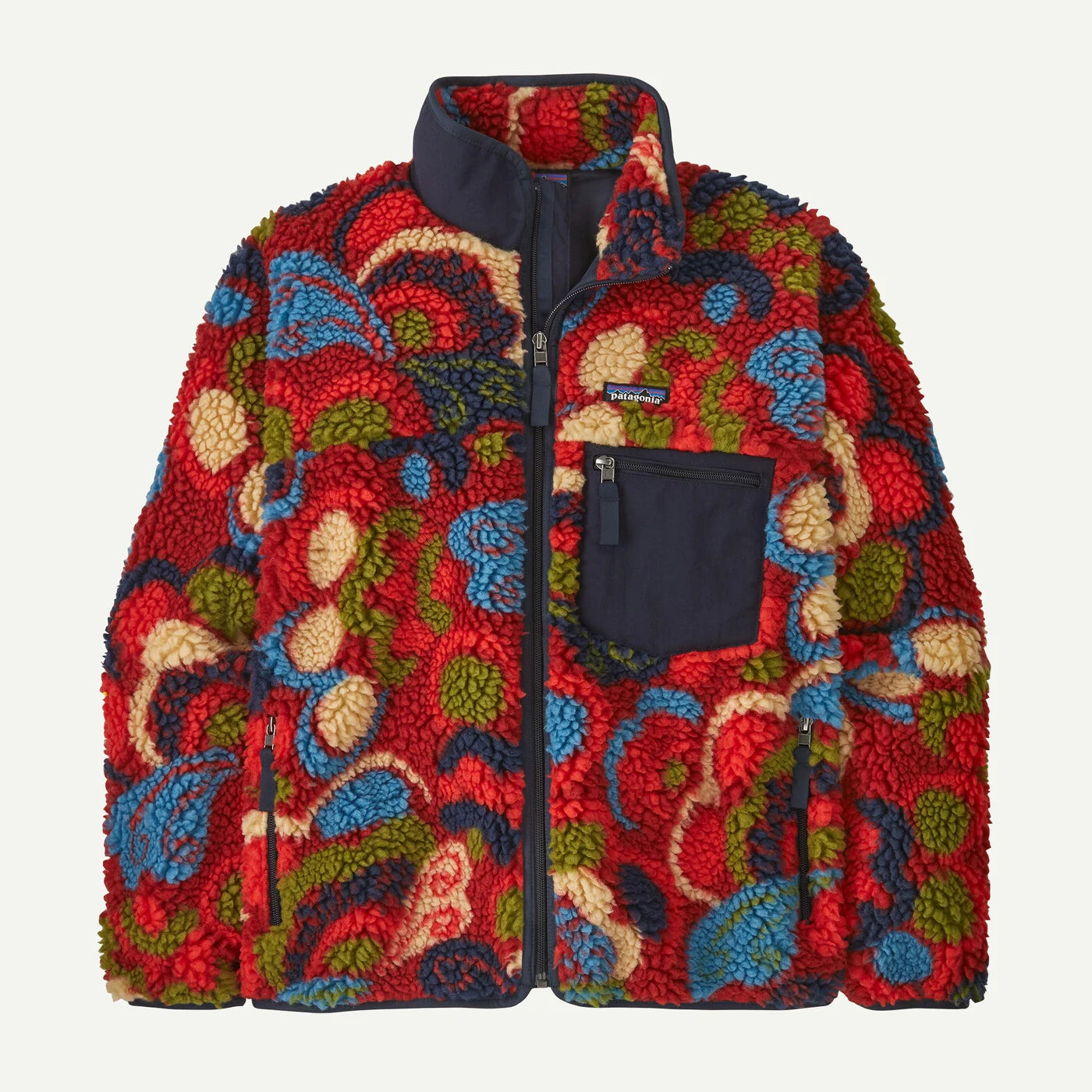 Patagonia Women's Classic Retro-X Fleece Jacket - River River: Amanita Red